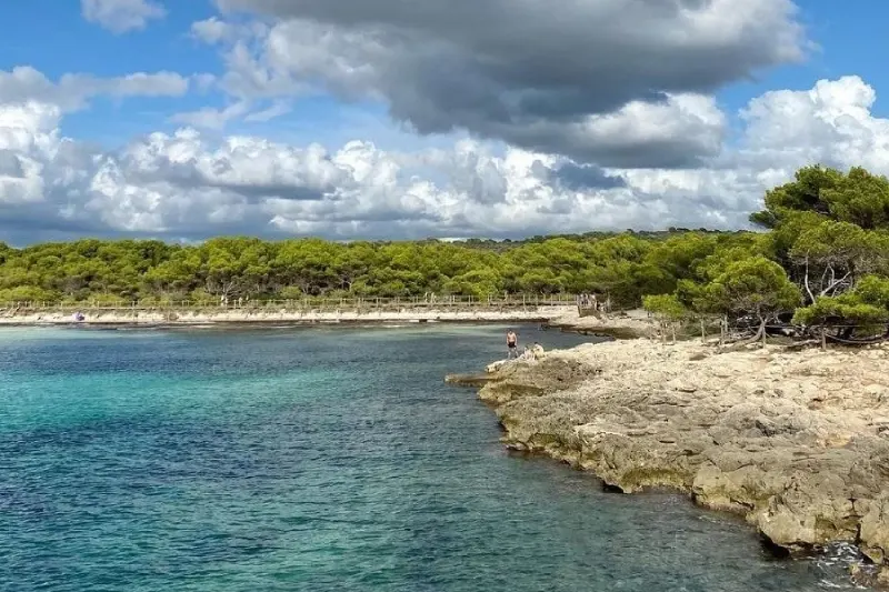 Playa Son Saura de Menorca