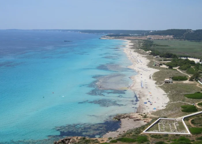 Playa de arena fina de Son Bou